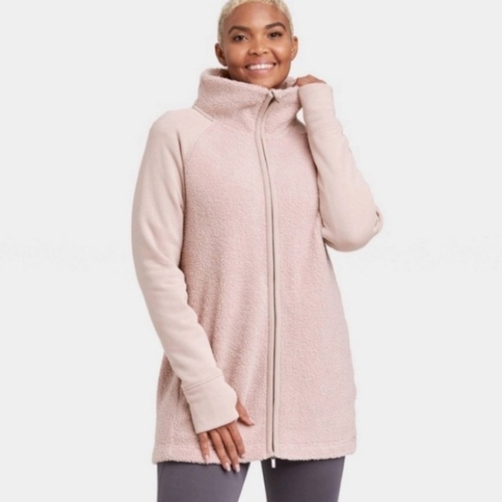 All In Motion Long Sherpa Jacket